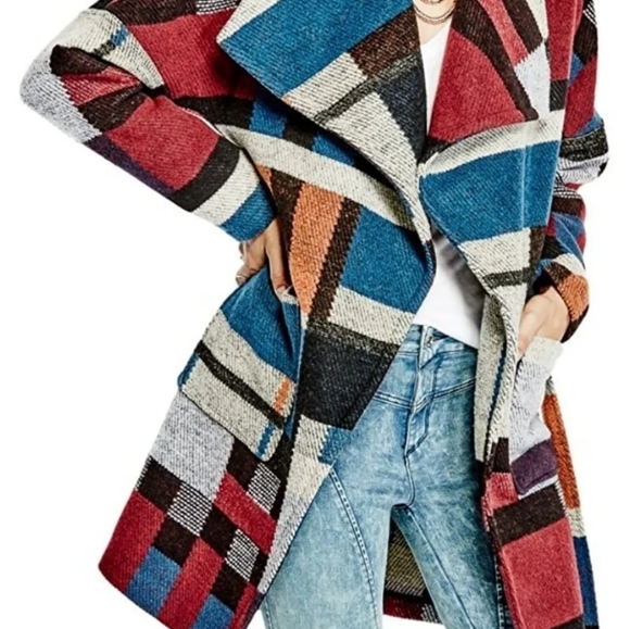 Guess Multi Color Jacket - Picture 3 of 4